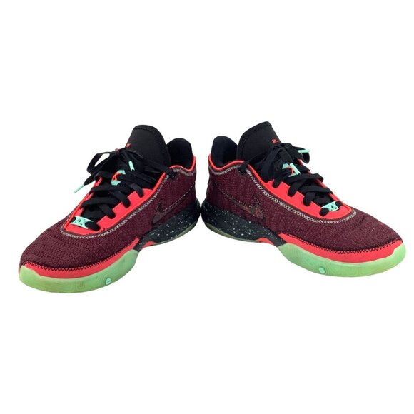 Nike Lebron XX 20 Night Maroon Sneakers, Size 7Y / 8.5W - Picture 5 of 8